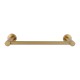 Round Brushed Yellow Gold Hand Towel Holder 347mm Wall Mounted